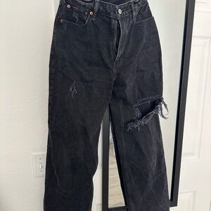 Abercrombie & Fitch The 90s Relaxed Jean High Rise